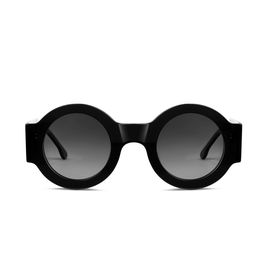 SPONTANEOUS Black frame + Grey Gradient lenses – supernormal display picture 1