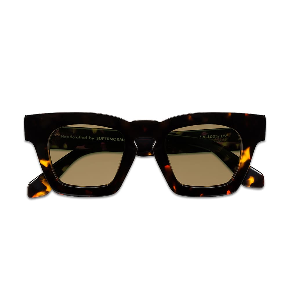 MAIN CHARACTER Tortoise frame + Khaki Brown lenses
