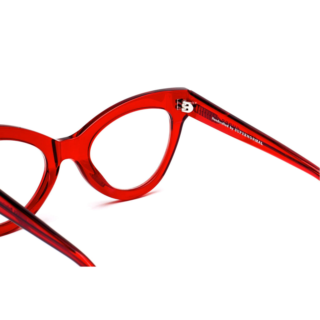 MAGNETIC Red Computer Glasses
