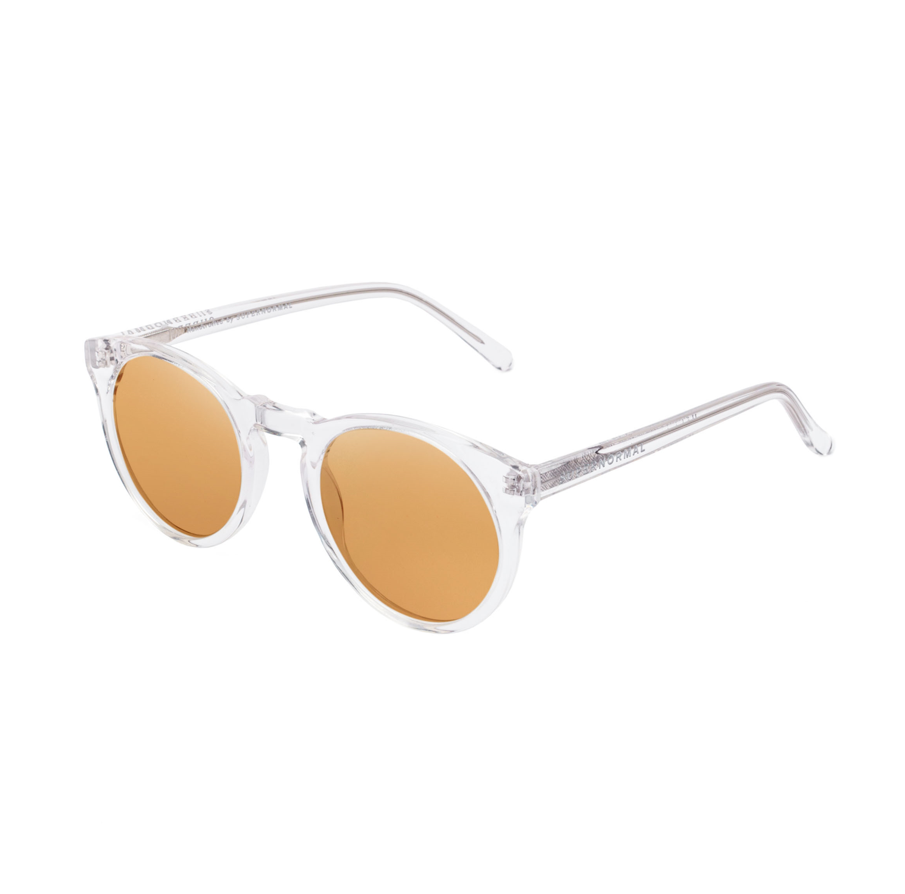 SHARP Transparent frame + Amber lenses