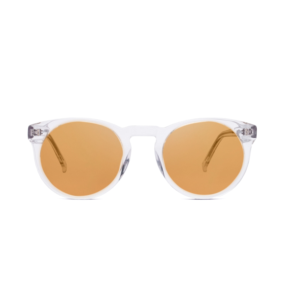 SHARP Transparent frame + Amber lenses