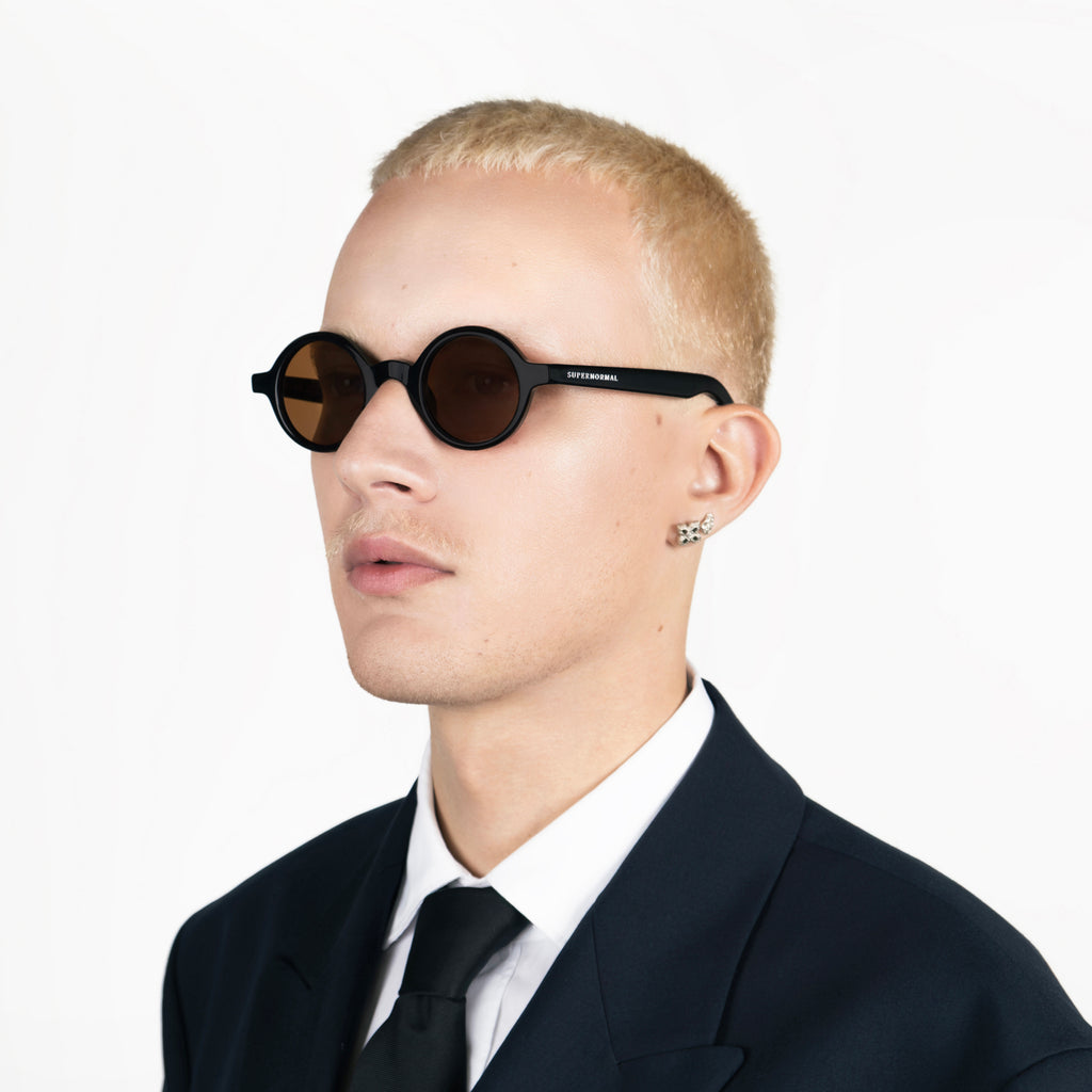 COLLECTOR Black frame + Brown lenses