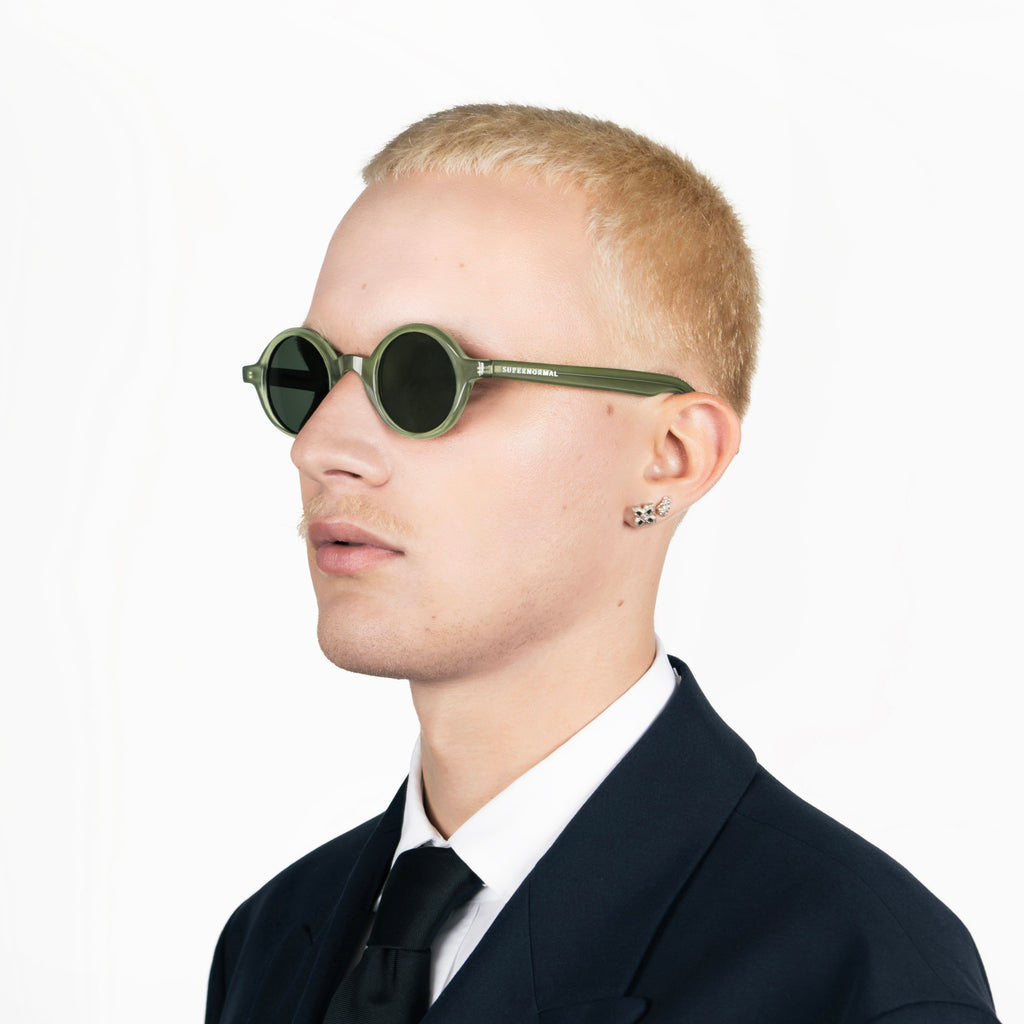 COLLECTOR Green frame + Khaki lenses