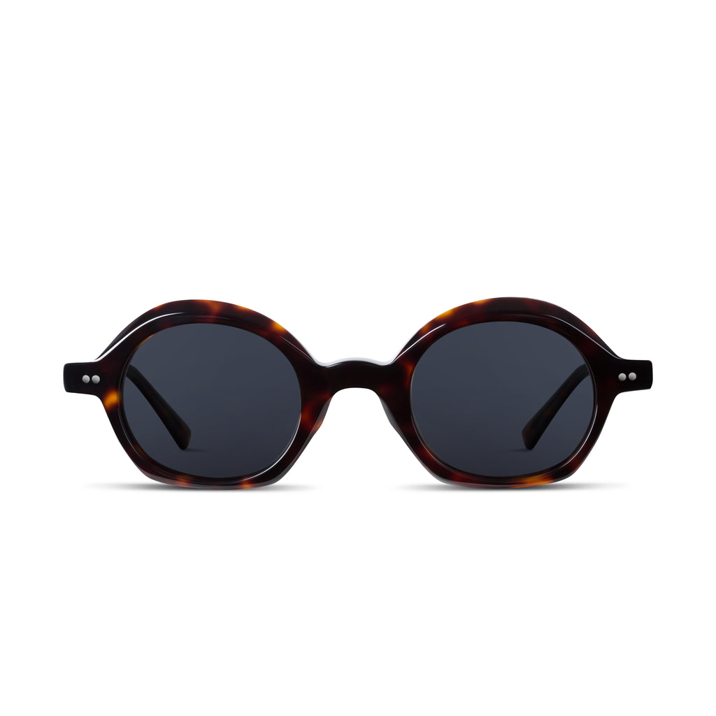 OLD SOUL Tortoise frame + Black lenses