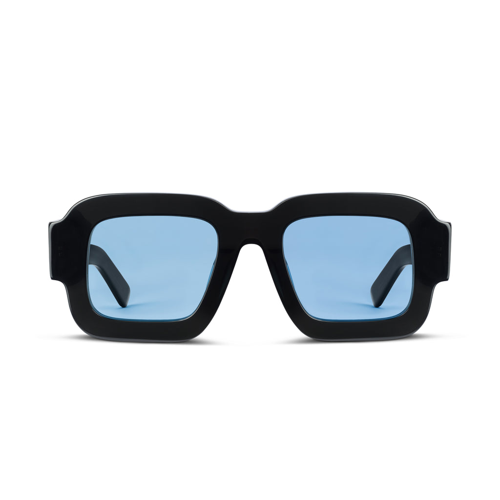 PRIMADONA Black frame + Light Blue lenses