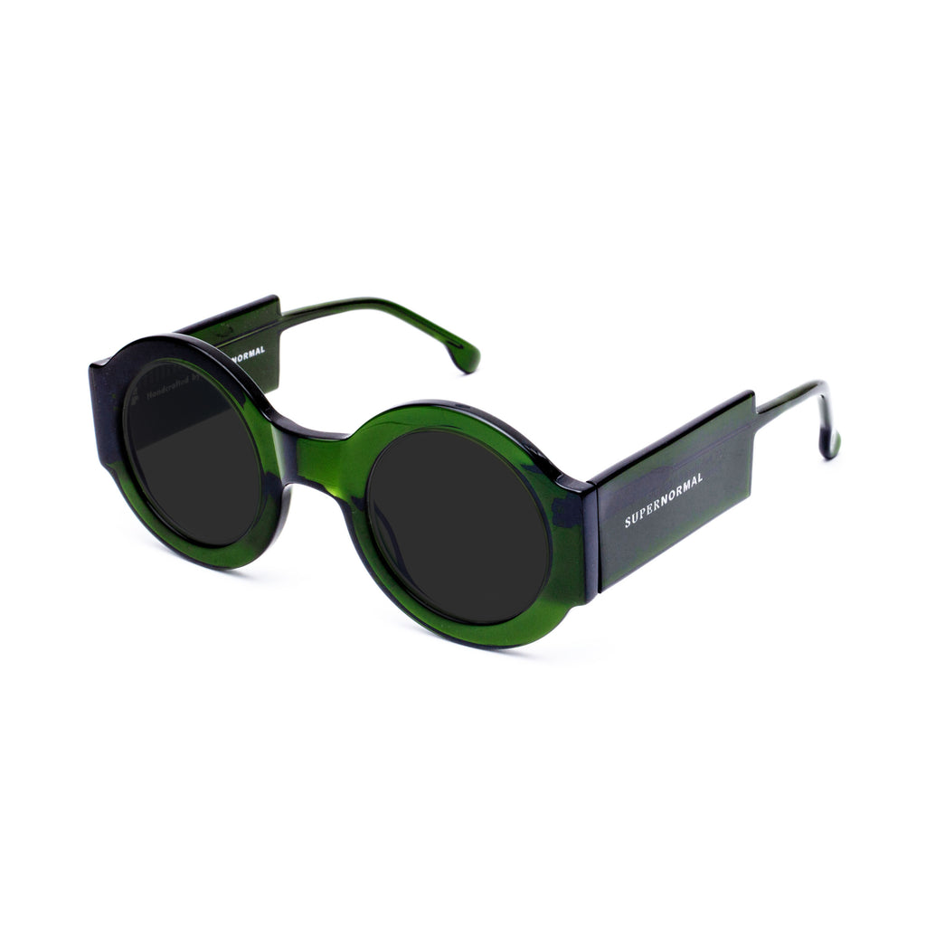 SPONTANEOUS Green frame + Black lenses
