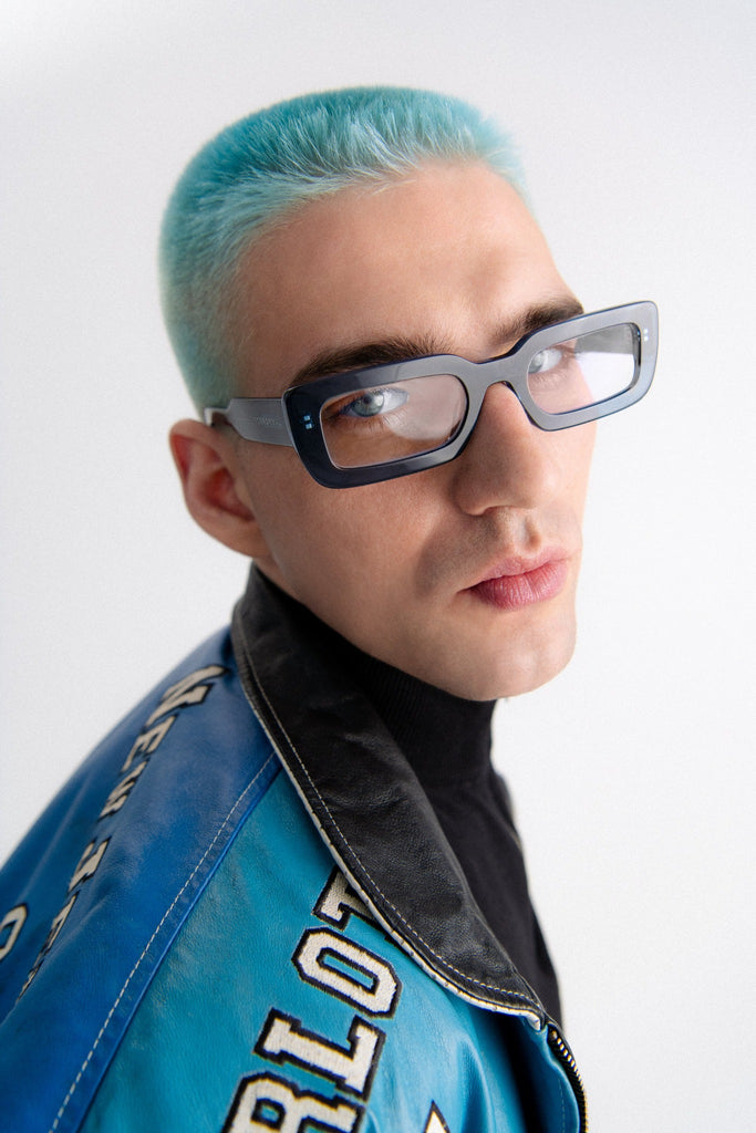 SASSY Dark Blue Computer Glasses