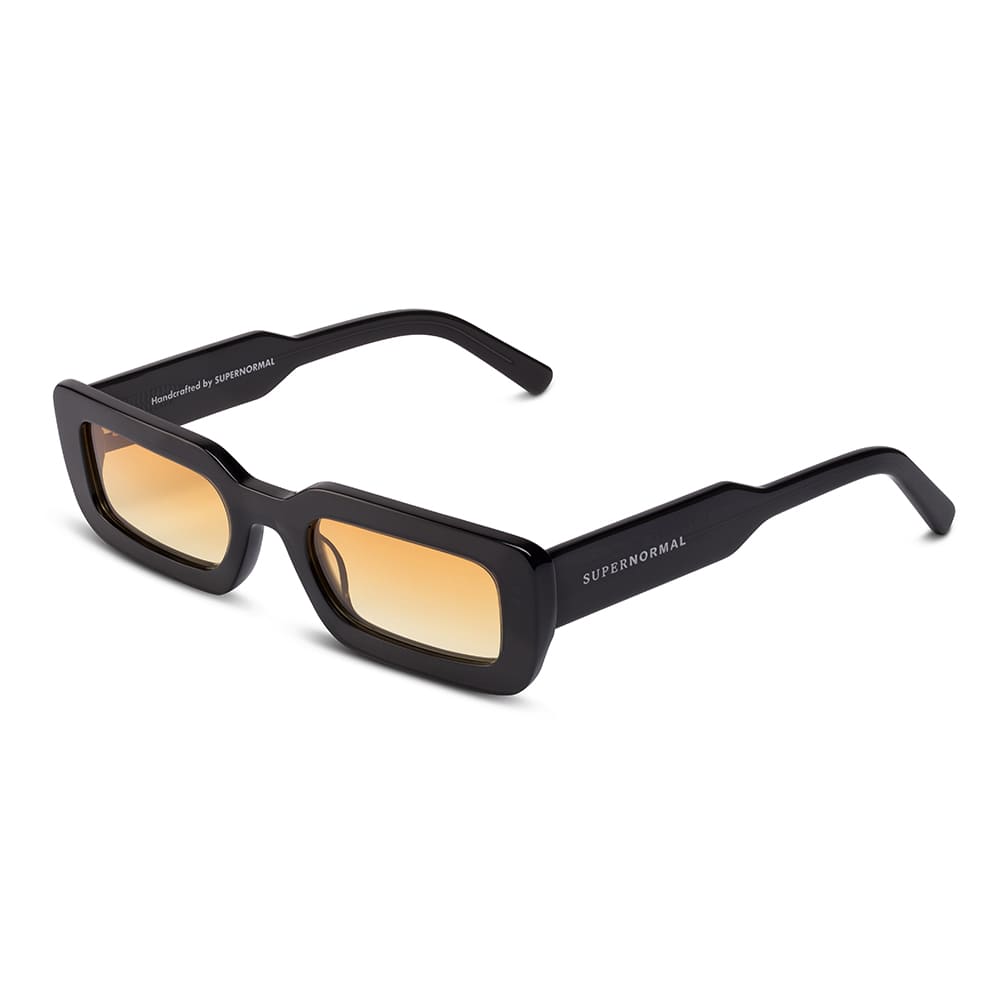 SASSY Black frame + Amber Gradient lenses