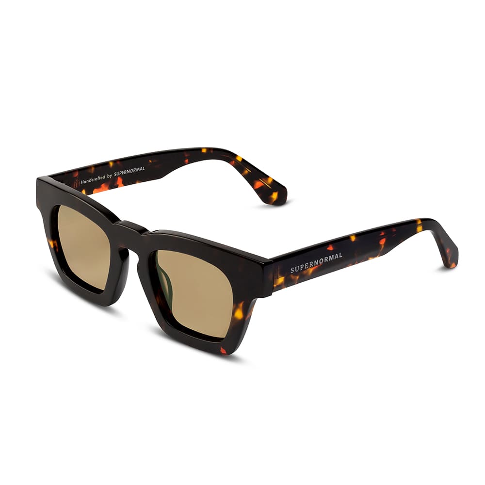 MAIN CHARACTER Tortoise frame + Khaki Brown lenses