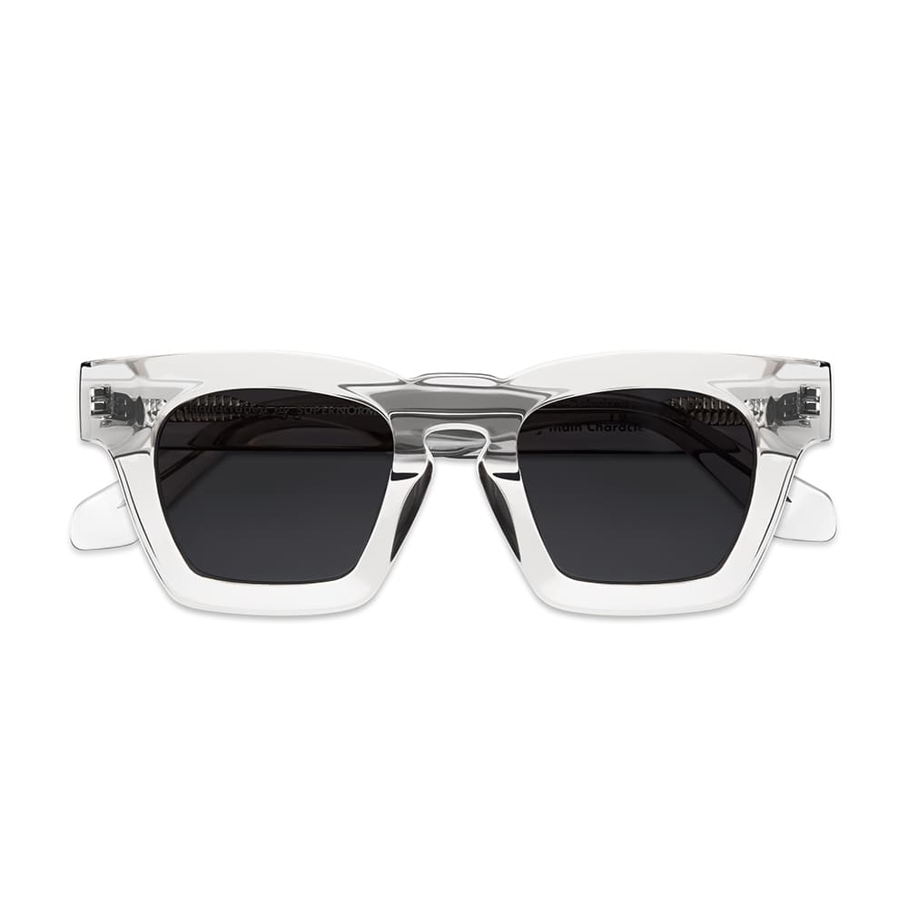 MAIN CHARACTER Grey frame + Black lenses