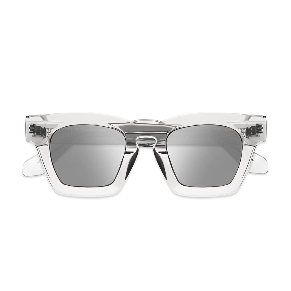 MAIN CHARACTER Grey frame + Mirrored lenses