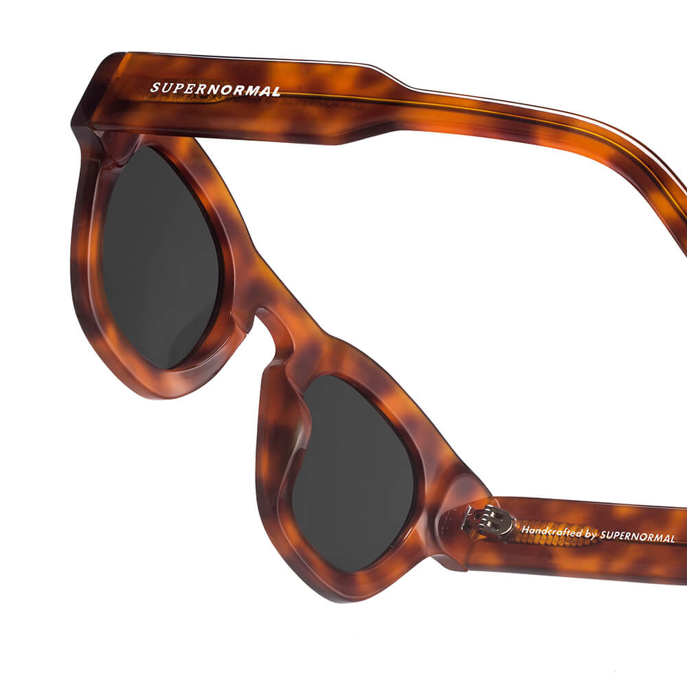 BUSY Tortoise frame + Black lenses