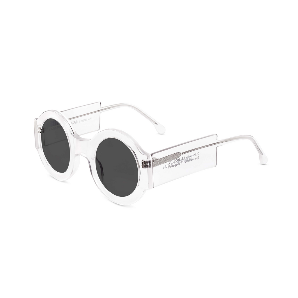 SPONTANEOUS Transparent frame + Black lenses