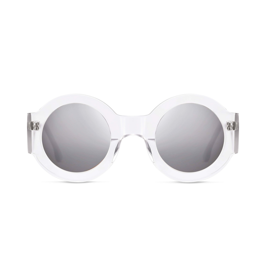 SPONTANEOUS Transparent frame + Mirrored lenses