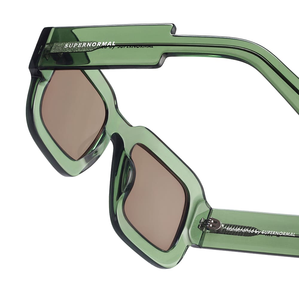 PRIMADONA Khaki Green frame + Brown lenses