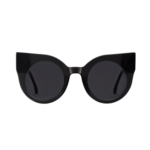 CURIOUS Black frame + Black lenses