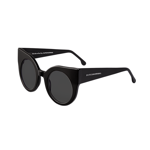 CURIOUS Black frame + Black lenses