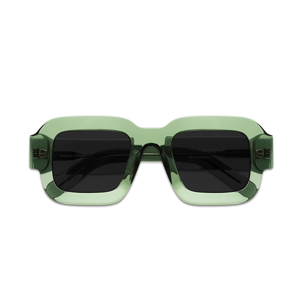 PRIMADONA Khaki Green frame + Black lenses