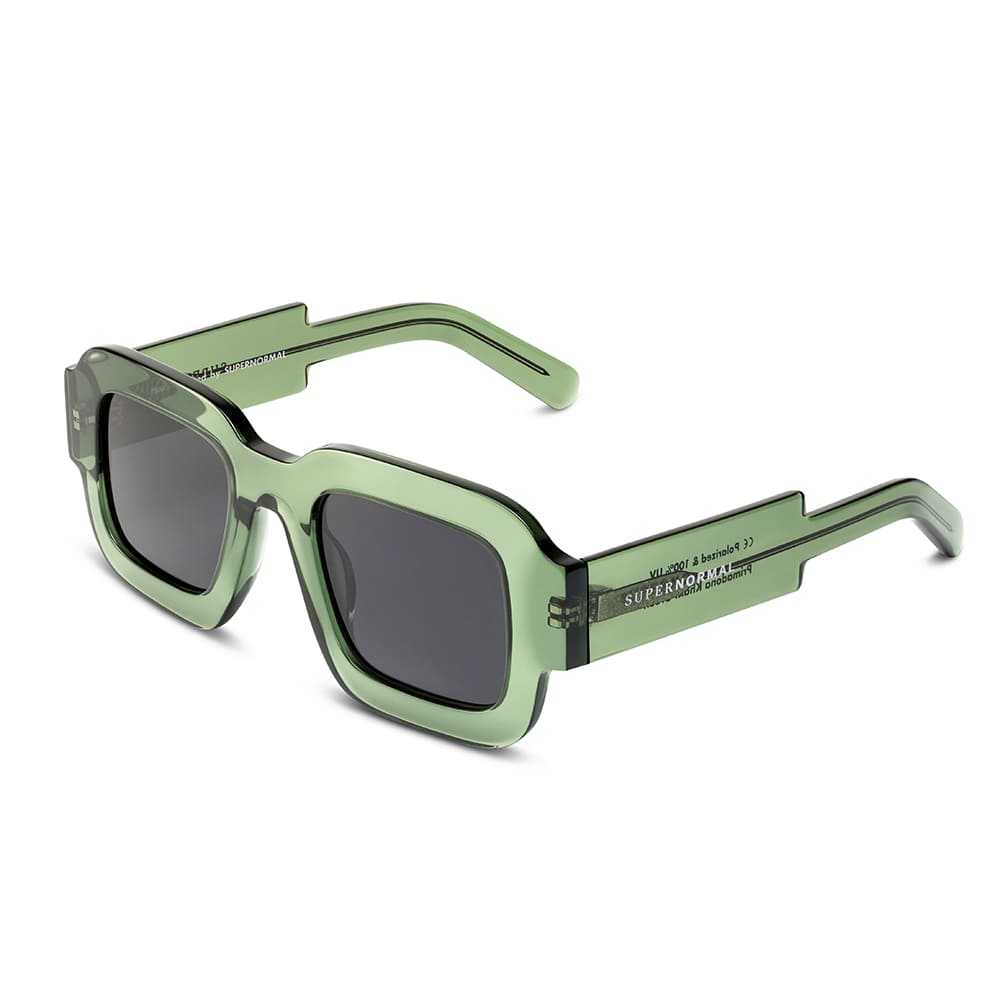 PRIMADONA Khaki Green frame + Black lenses