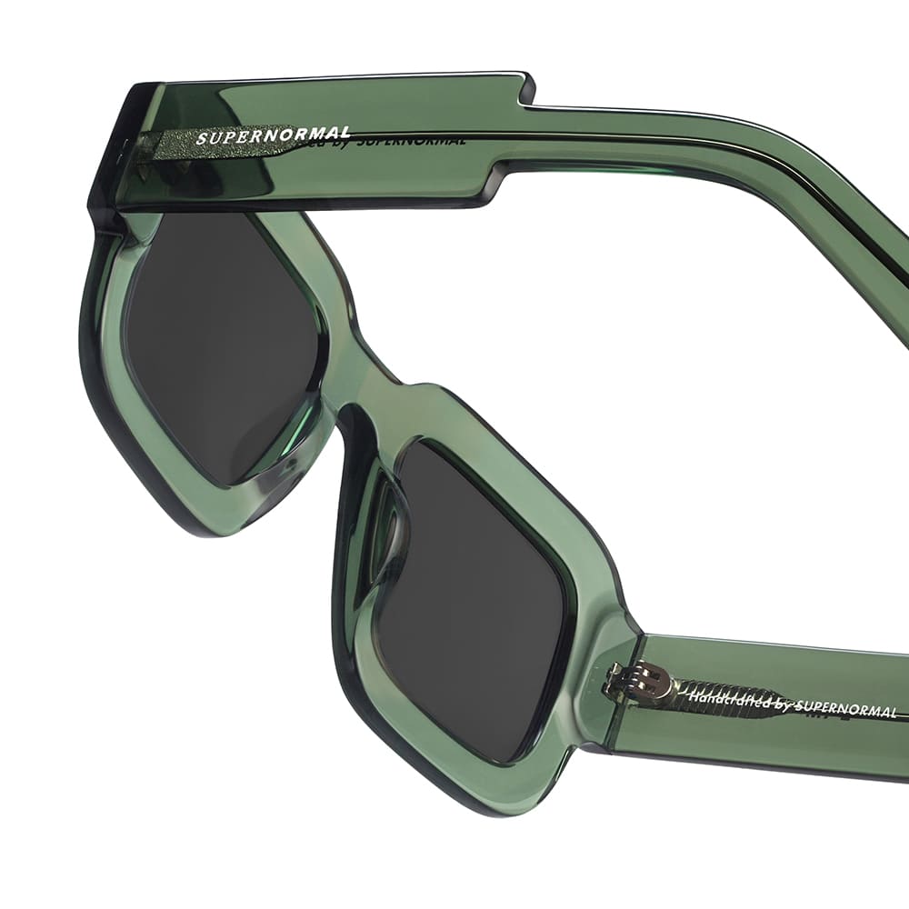 PRIMADONA Khaki Green frame + Black lenses