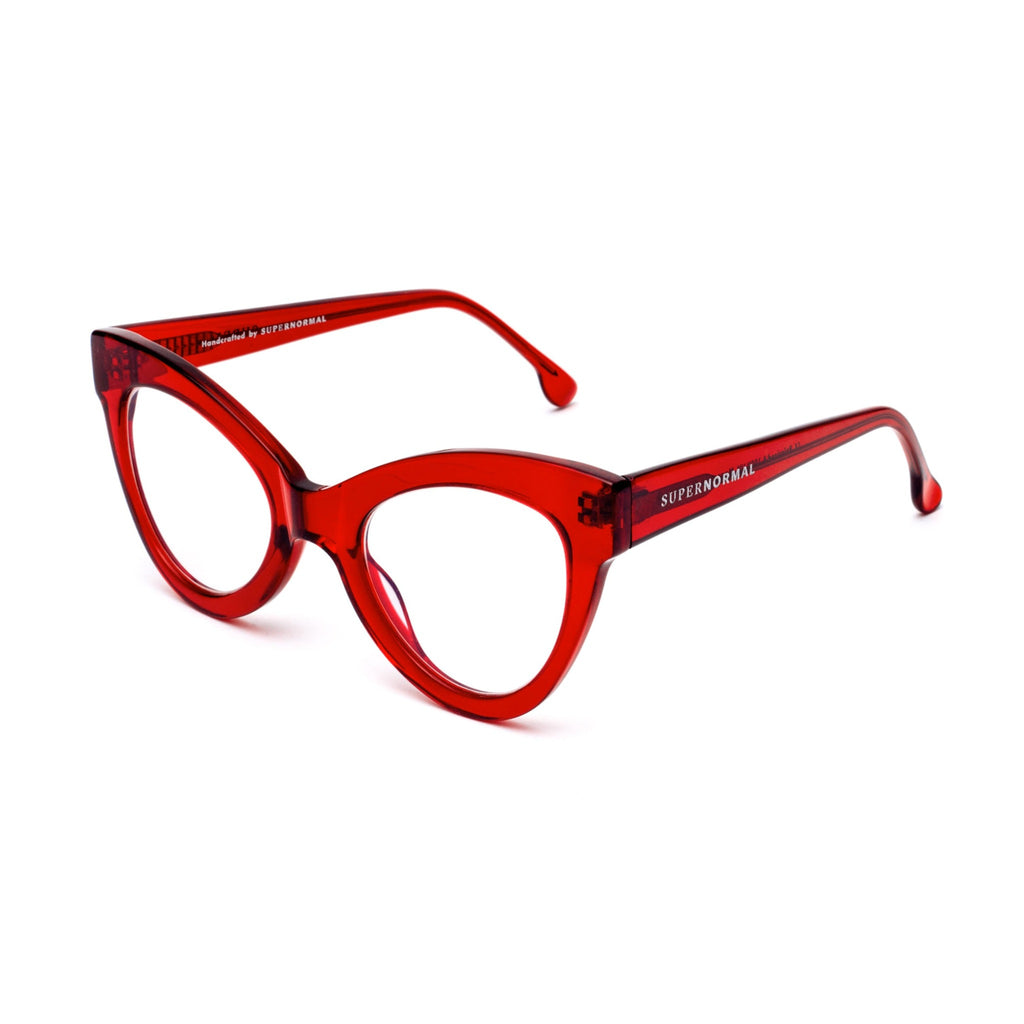 MAGNETIC Red Computer Glasses