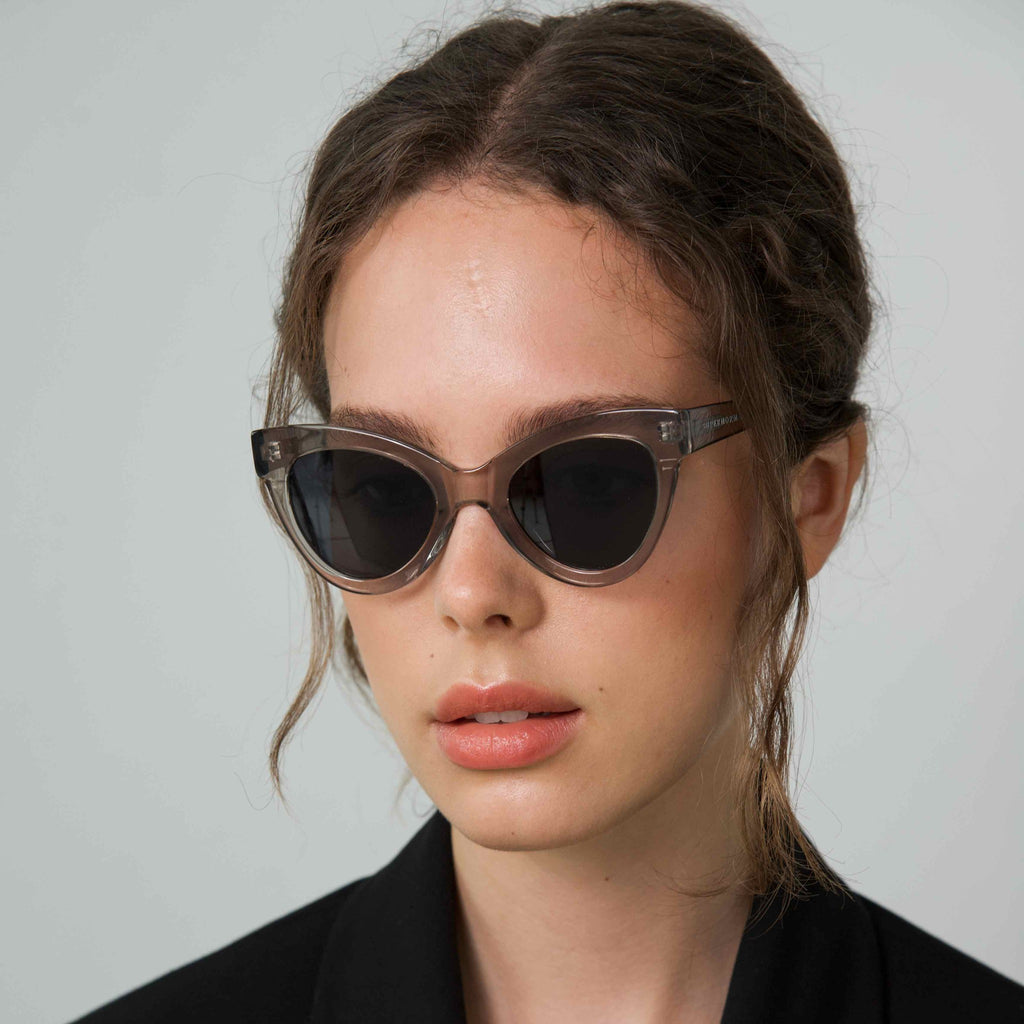 MAGNETIC Transparent frame + Black lenses