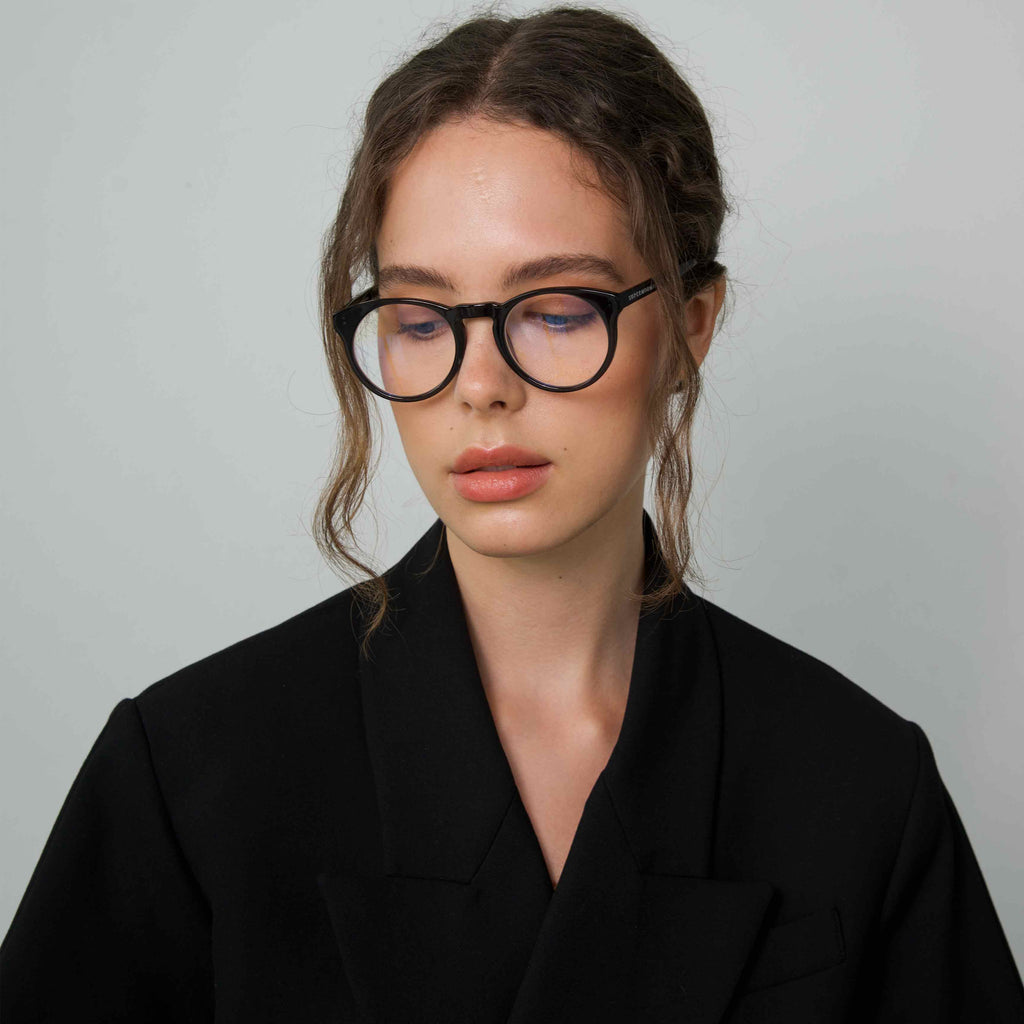 SHARP Black Computer Glasses