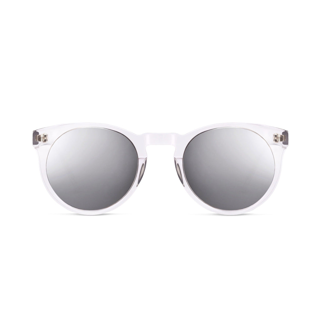 SHARP Transparent frame + Mirrored lenses