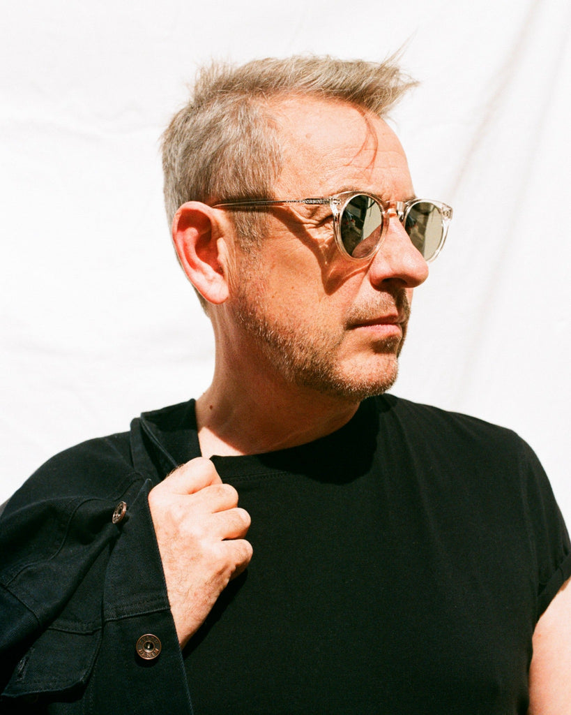 SHARP Transparent frame + Mirrored lenses